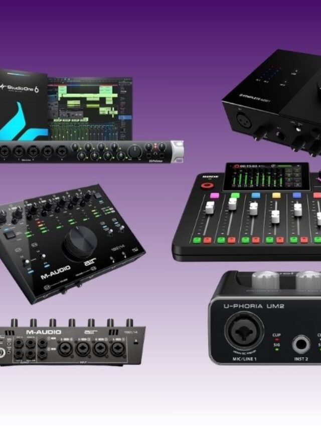 As 8 Melhores Interfaces de Áudio Para Home Studio Em 2024