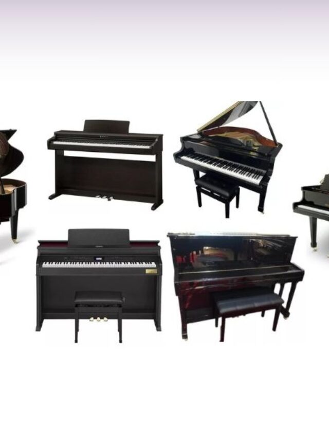 Os 6 Melhores Pianos Do Mundo! Cauda, Verticais, Digitais e Mais