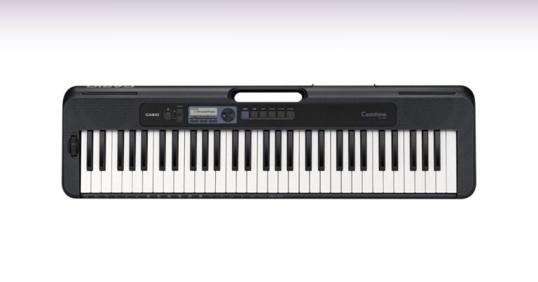 Teclado Casio CT-S300 é bom